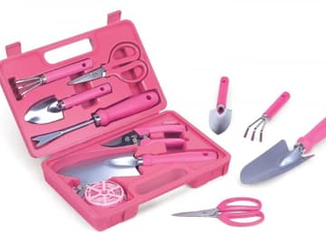 pinke Gartengeräte Pinkes Gartenset