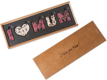 Zartbitterschokolade Muttertag Geschenk Zartbitterschokolade Muttertag Geschenk