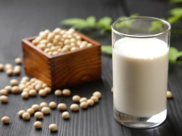 Milch aus Kichererbsen alternative Lebensmittel