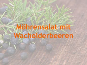 mohrensalat mit wacholderbeeren rezept mohrensalat mit wacholderbeeren rezept