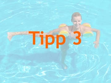 Fünf Übungen für Aquafitness Fünf Übungen für Aquafitness