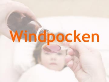 Krankes Kind bekommt Medizin Kinderkrankheiten