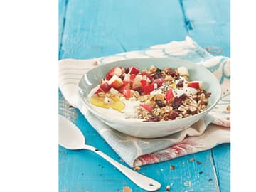 Crunchy-Quark mit Apfel Crunchy-Quark mit Apfel