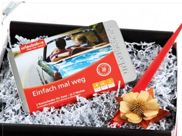 Urlaubsbox einfach mal weg Urlaubsbox einfach mal weg