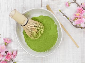 Matcha mit ätherischen Ölen Matcha mit ätherischen Ölen