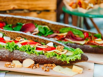 Rezept für ein Fitness-Baguette Rezept für ein Fitness-Baguette