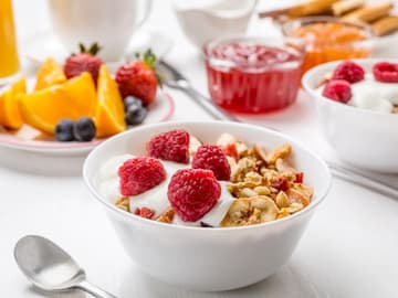 Rezept für gesundes Müsli mit Beeren Rezept für gesundes Müsli mit Beeren