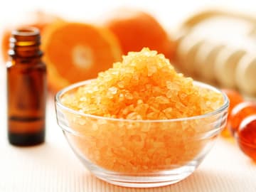 Orangenbadesalz selber machen Orangenbadesalz selber machen