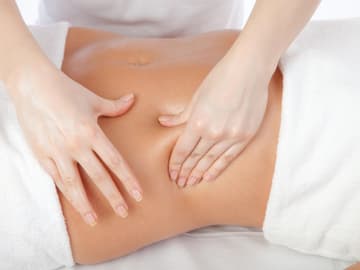Massage für den Magen Massage für den Magen
