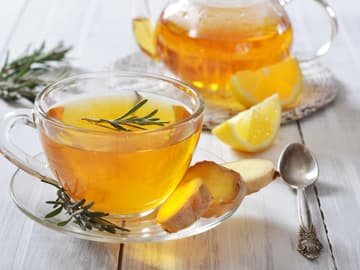 Ingwer-Rosmarin-Tee Rezept für Ingwer-Rosmarin-Tee