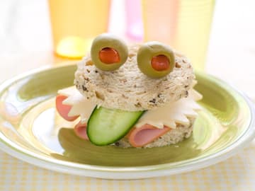 Sandwich-Monster Gesunde Sandwich-Monster selber machen