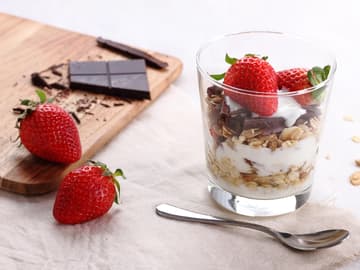 Erdbeer-Schoko Overnight Oats Erdbeer-Schoko Overnight Oats