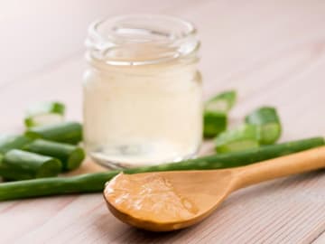 Aloe-Vera Aloe Vera wirkt besonders feuchtigkeitsspendend.