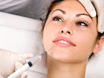 Mesotherapie gegen Falten, Injektion