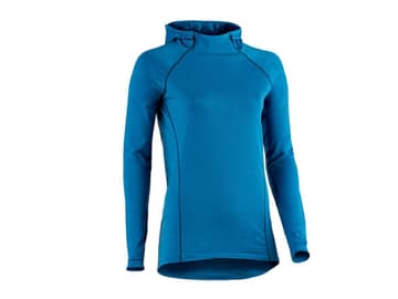 Damen-Hoodie, Merino-Seide-Mix In diesem Hoodie seid ihr zu jeder Jahreszeit gut aufgehoben.
