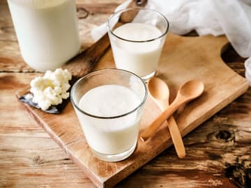 Kefir und Kefirknöllchen Kefir und Kefirknöllchen