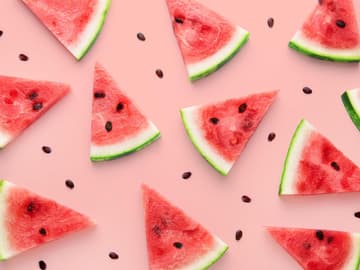 Wassermelone Wassermelonenstücke
