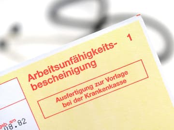 Krankschreibung Krankschreibung, Arbeitsunfähigkeitsbescheinigung