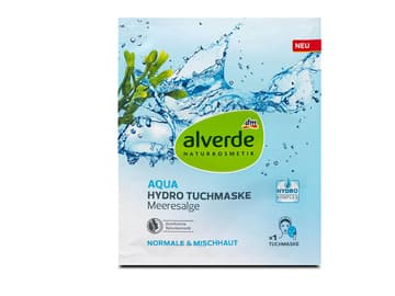 alverde_Maske DM Alverde Hydro Tuchmaske