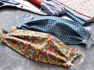 Stoffmasken Bunte Stoffmasken