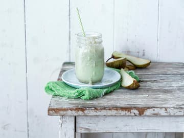 Birnen Mandel Smoothie