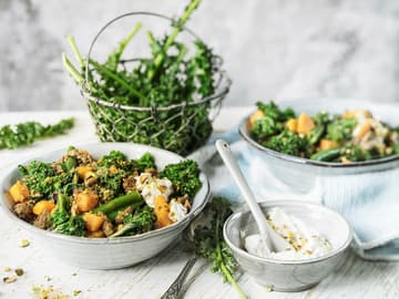 Gruenkohl-Suesskartoffel-Curry