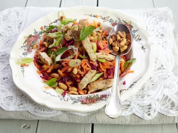 Rotkohl-Coleslaw
