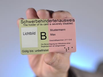 Schwerbehindertenausweis Schwerbehindertenausweis