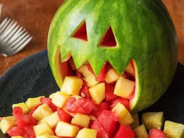 Wassermelone_Monster Wassermelone Monster Halloween