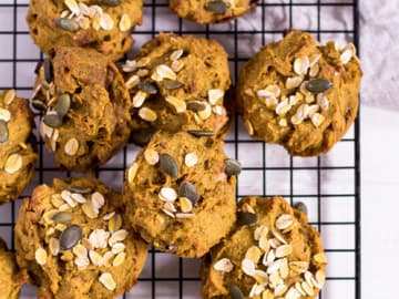 gesunde-kuerbis-muffins Gesunde Kürbis Muffins Halloween
