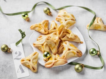Pfaffenhütchen_Quittengeleefüllung Pfaffenhütchen mit Quittengeleefüllung