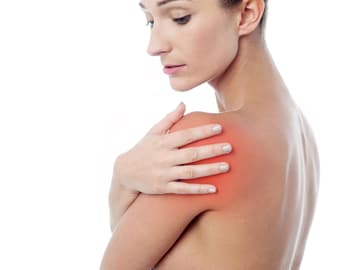 Frau-Arthrose Frau mit Arthrose