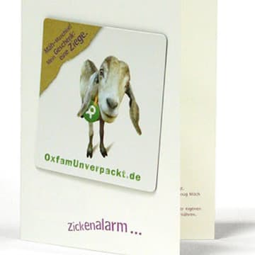 Grußkarte von OxfamUnverpackt Grußkarte von OxfamUnverpackt