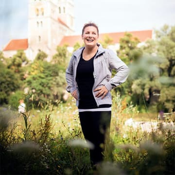 Sabrina auf dem Feld Sabrina auf dem Feld