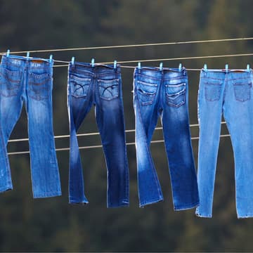 Jeans an Leine Jeans an Leine