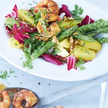 Kartoffel Radicchio Salat Kartoffel Radicchio Salat