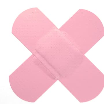 Pflaster in Rosa Pflaster in Rosa