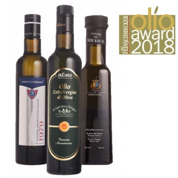 Olio Awards 2018 Gewinneröle des Olio Awards 2018